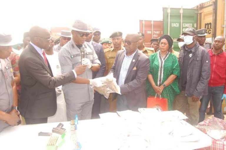 CUSTOMS HANDS OVER SEIZED NARCOTICS TO NDLEA (1)