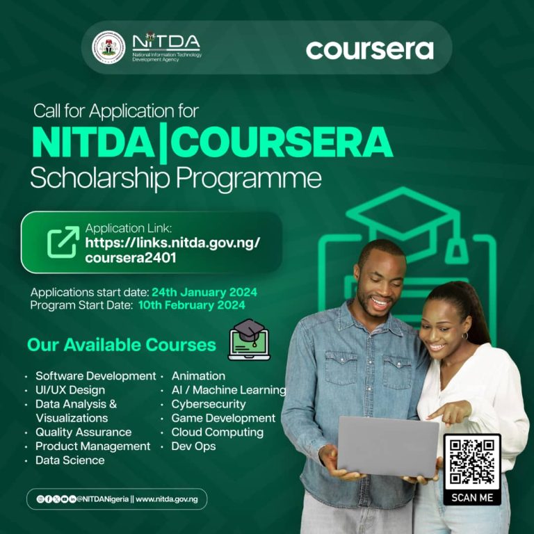 NITDA, COURSERA OPEN