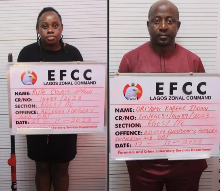 EFCC Presents First Witness Against Couple