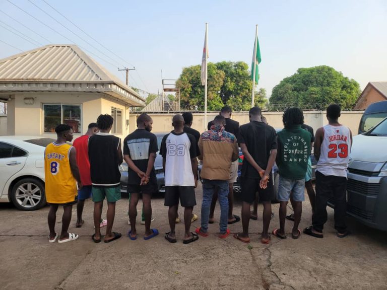 EFCC arrests 14 Internet Fraudsters