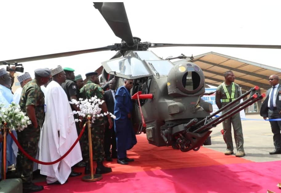 NAF INAUGURATES COMBAT HELICOPTERS (2)