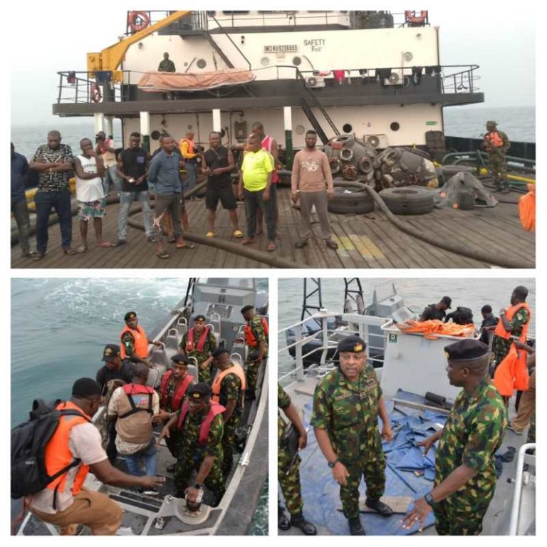 NNS BEECROFT Arrests SAISNIL II Motor Tanker Vessel (2)