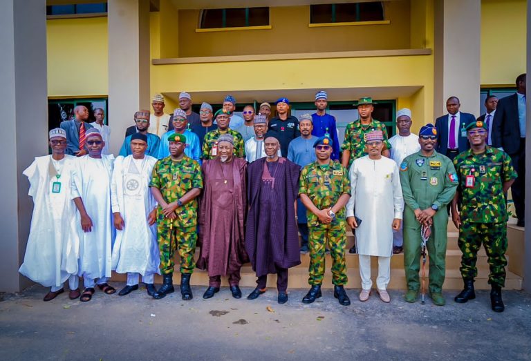 Defence Minister Badaru in Katsina