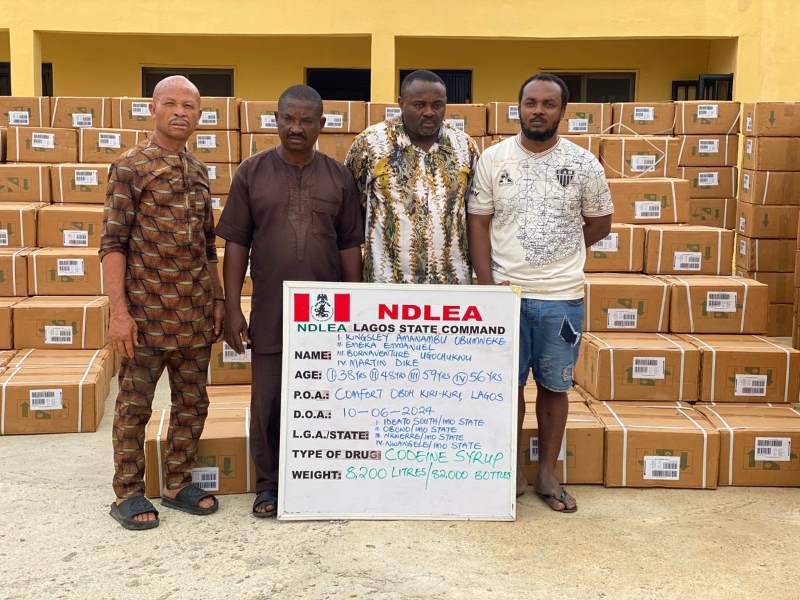 NDLEA IMPOUNDS N4.7 BILLION COCAINE (1)