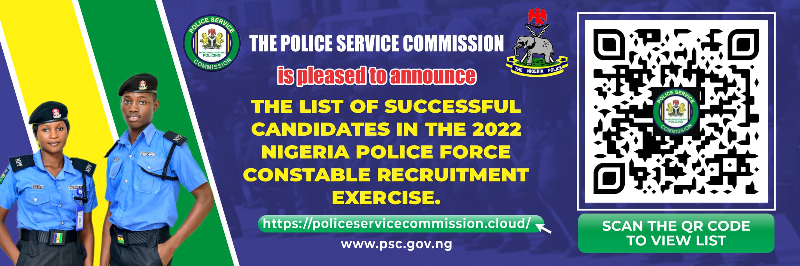 PSC RELEASES 10,000 SUCCESSFUL CANDIDATES (1)