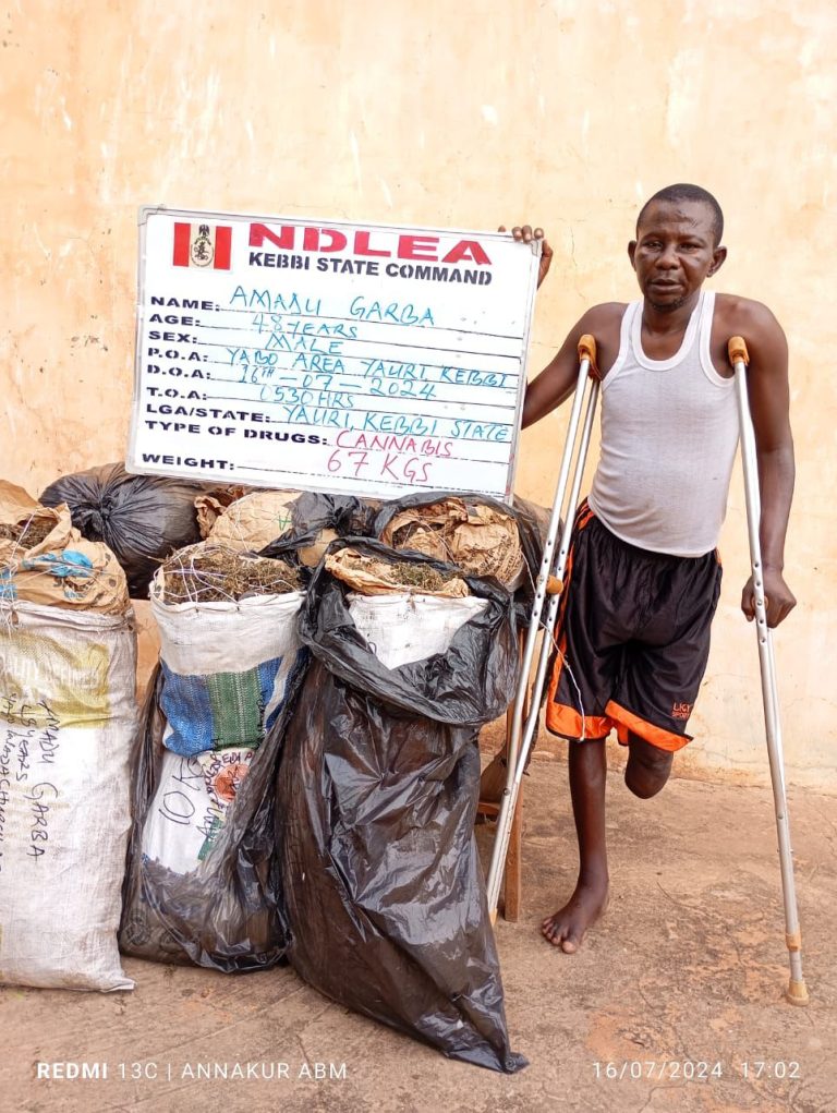 AMPUTEE BENINOISE IN NDLEA CELL (1)