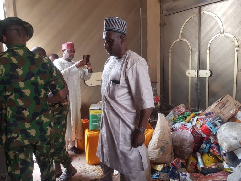 ARMY REACTS TO LOOTING VIDEO IN KANO (1)