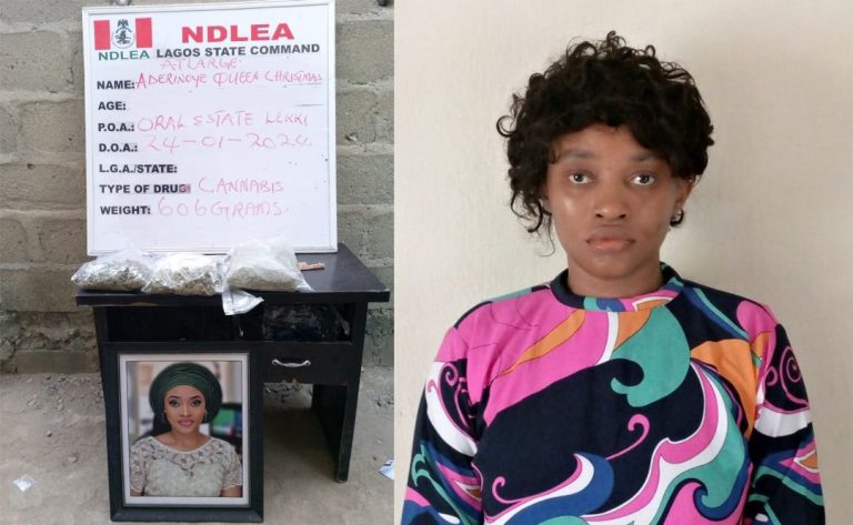 WANTED EX-BEAUTY QUEEN SURRENDERS TO NDLEA (1)