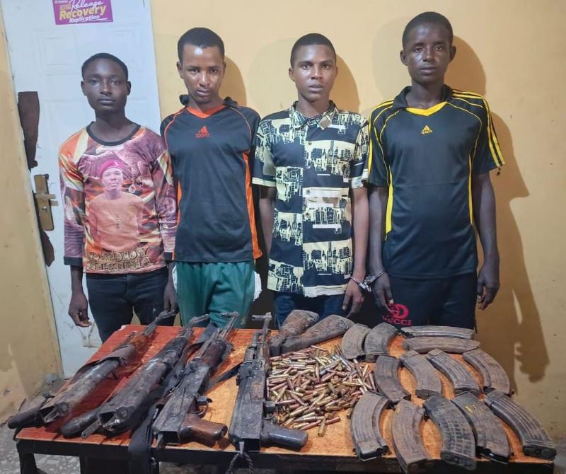 FCT POLICE ARREST FOUR (1)