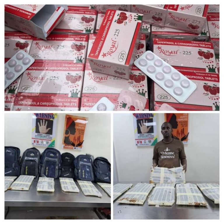 N3.1 BILLION HEROIN CONCEALED IN 6 BAGS (2)