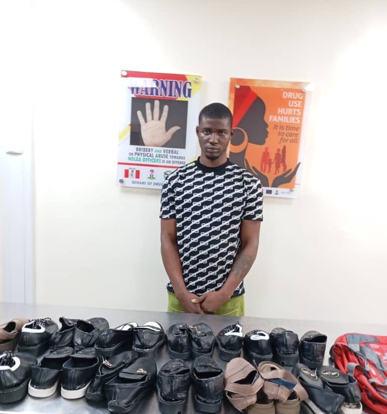 US, EUROPE-BOUND DRUGS IN SHOE SOLES (1)