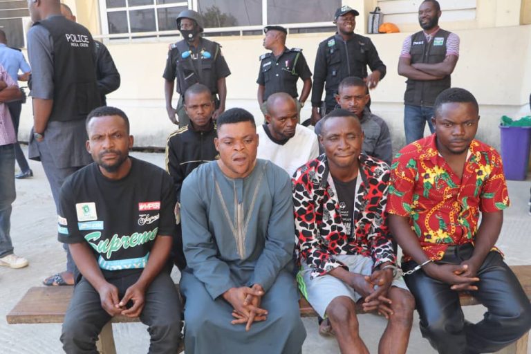 FCT Police parades 7-man one chance 3