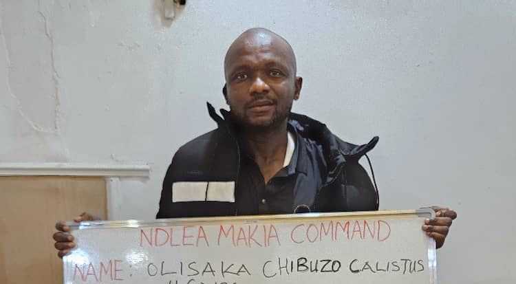 NDLEA ARRESTS BUSINESSMAN FOR BODY 1A