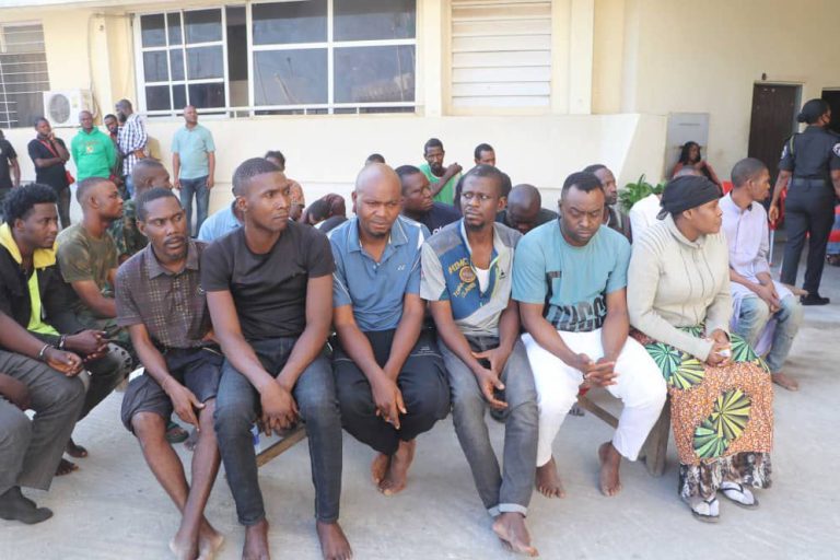 fct police parades suspects 1