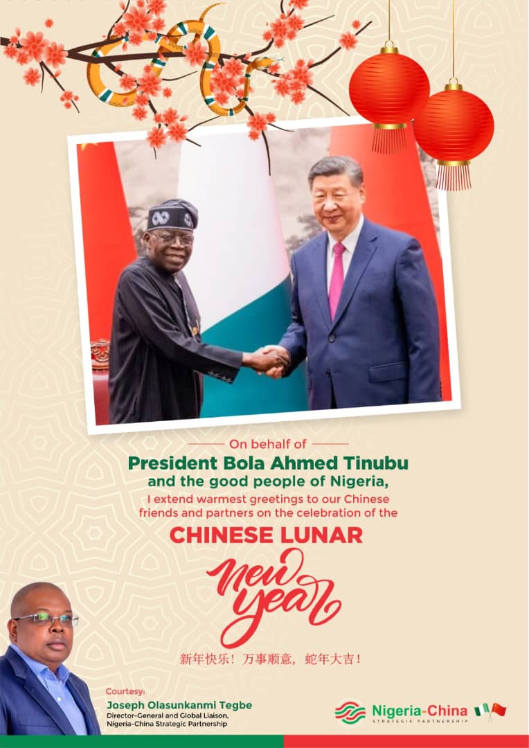 DG, NIGERIA-CHINA STRATEGIC