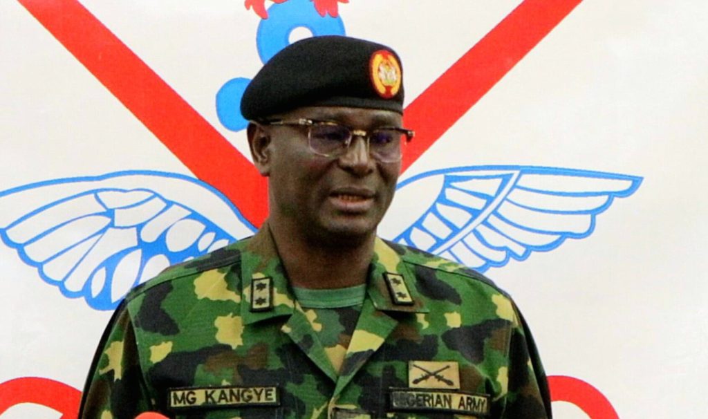 Maj Gen Markus Kangye