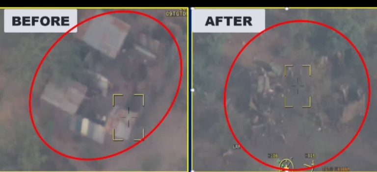 AIRFORCE STRIKES TERRORIST