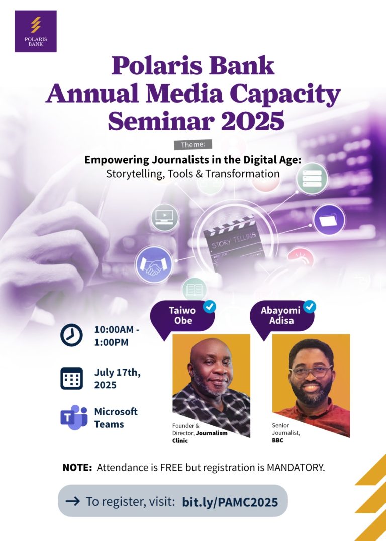 POLARIS BANK COMMITS TO CONTINUOUS