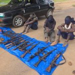 TROOPS APPREHEND THREE SUSPECTED