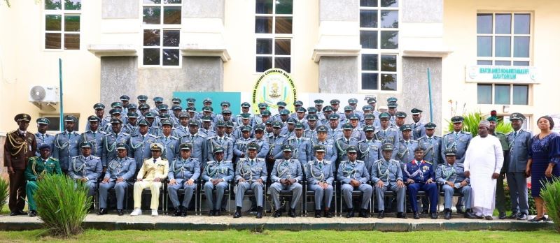 CUSTOMS COLLEGE GRADUATES 50