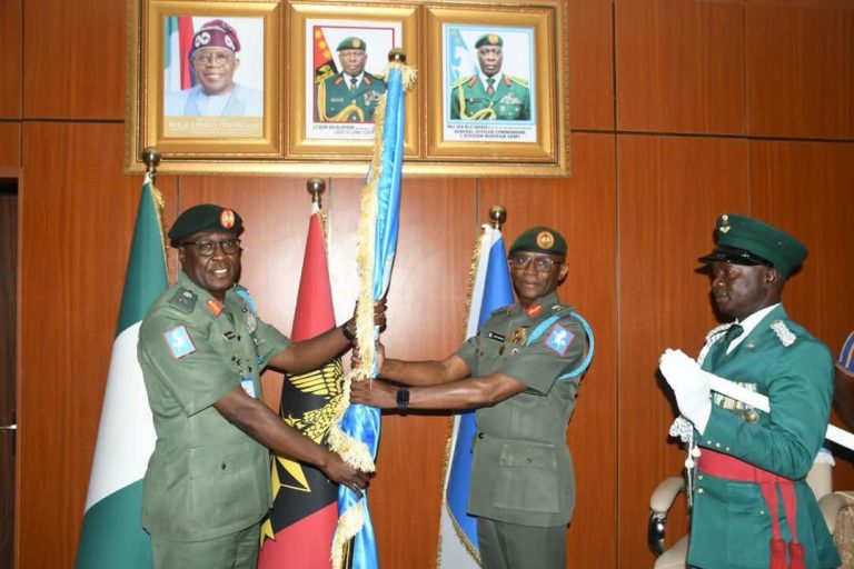Former GOC, 1 Division, Maj Gen Saraso