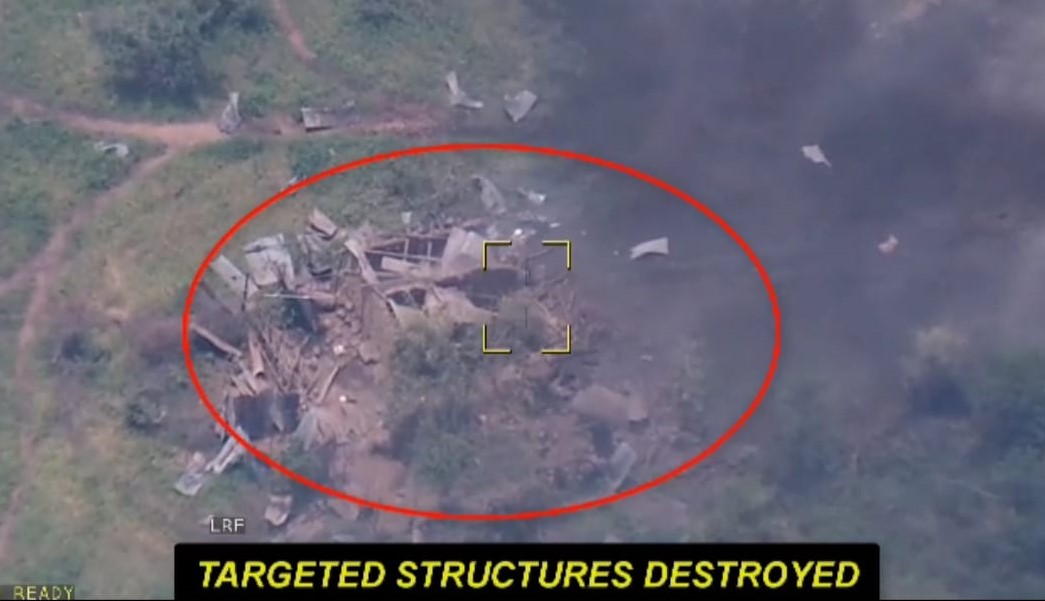 MILITARY AIR STRIKE KILLS 15 TERRORISTS