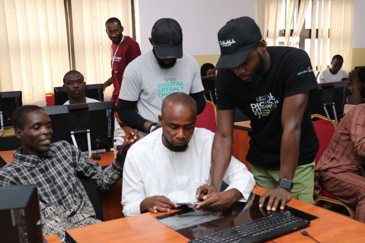 NITDA TRAINS 100 IDPS ON DIGITAL