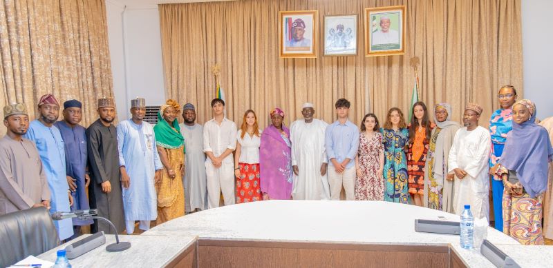JIGAWA GOVERNOR WELCOMES NITDA DELEGATION