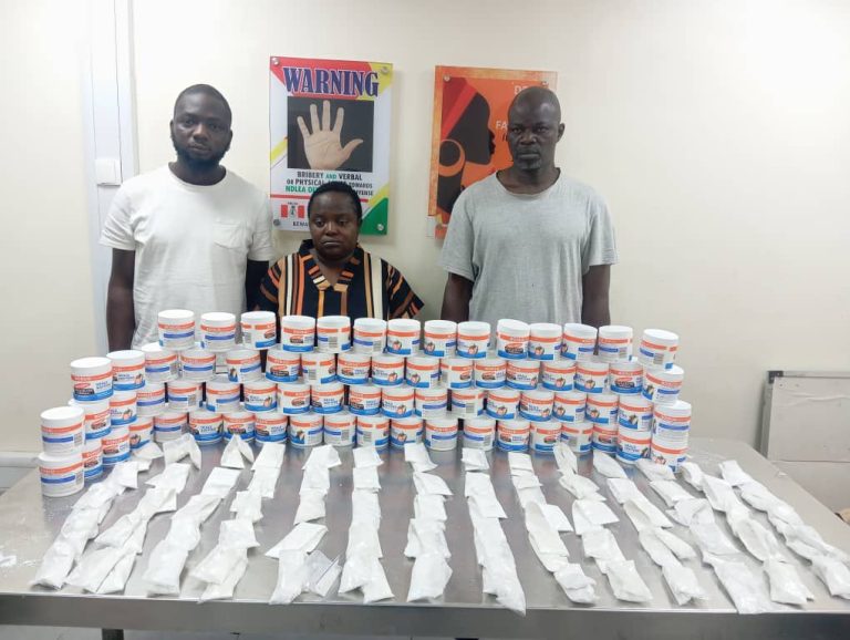 NDLEA UNCOVERS UK-BOUND COCAINE 3