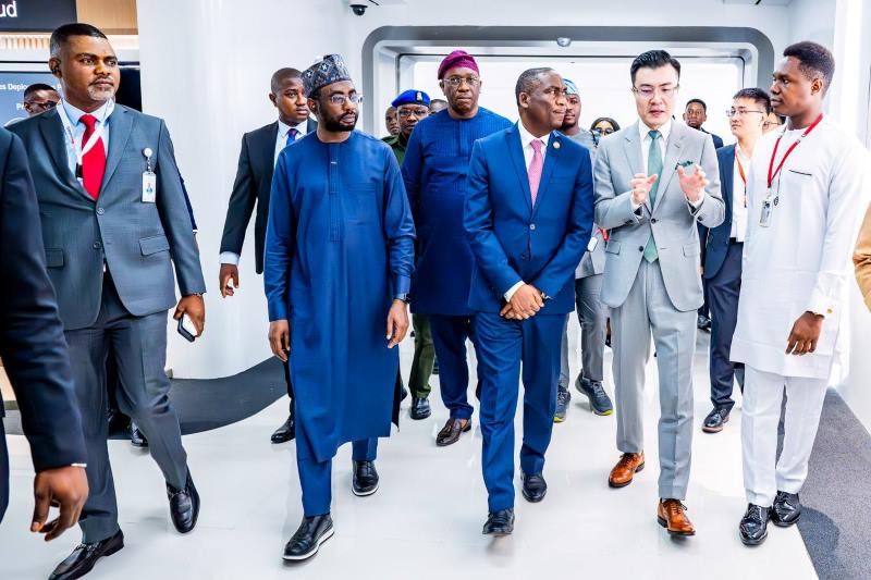 NITDA DG SHOWCASES AI TRANSFORMATION AT HUAWEI