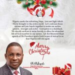 OLUKOYEDE URGES NIGERIANS