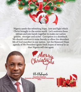 OLUKOYEDE URGES NIGERIANS