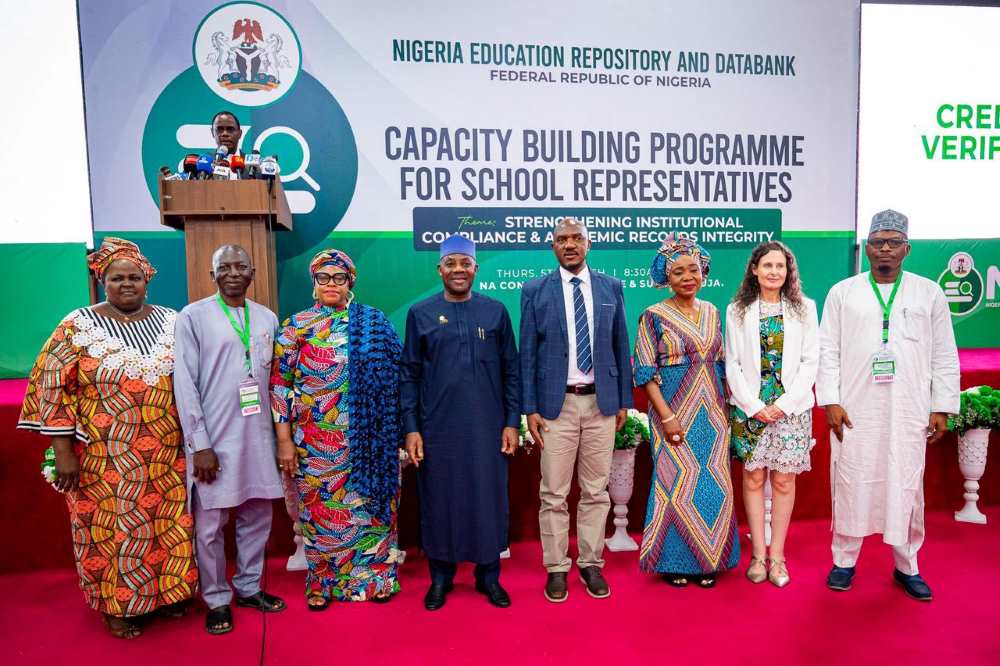 FG LAUNCHES NATIONAL EDUCATION DATA