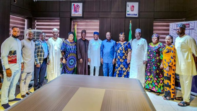 HUMANITARIAN MINISTER MEETS YAKUBU GOWON 1