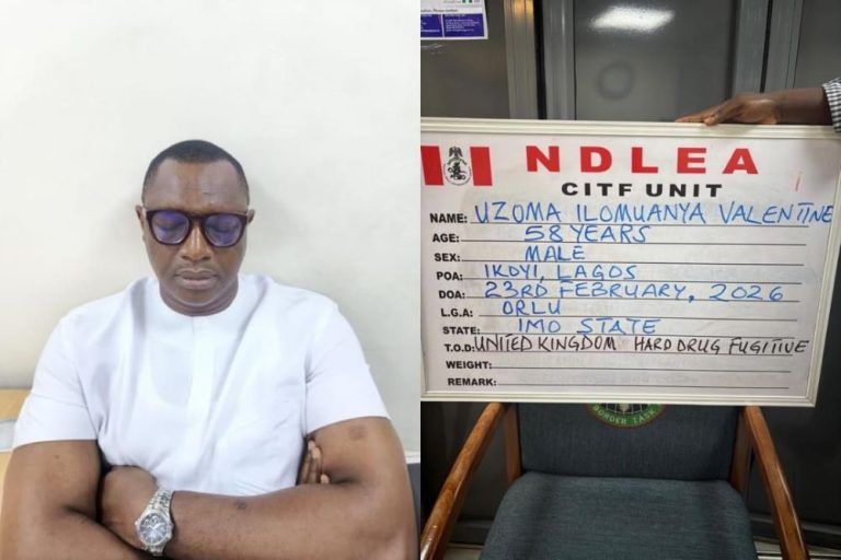 NDLEA NABS FUGITIVE UK DRUG LORD